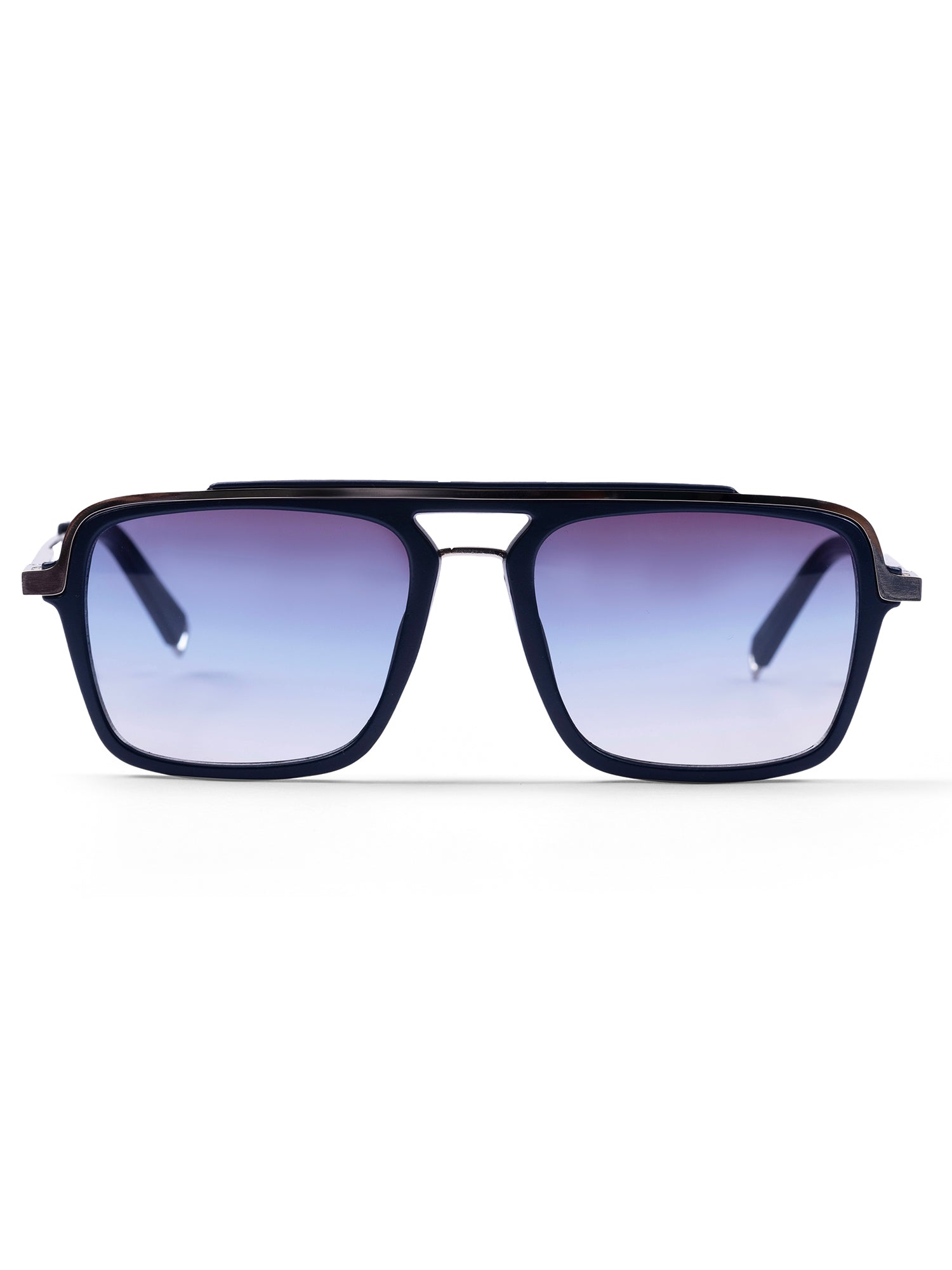 DEEP BLUE GLINT SUNGLASSES