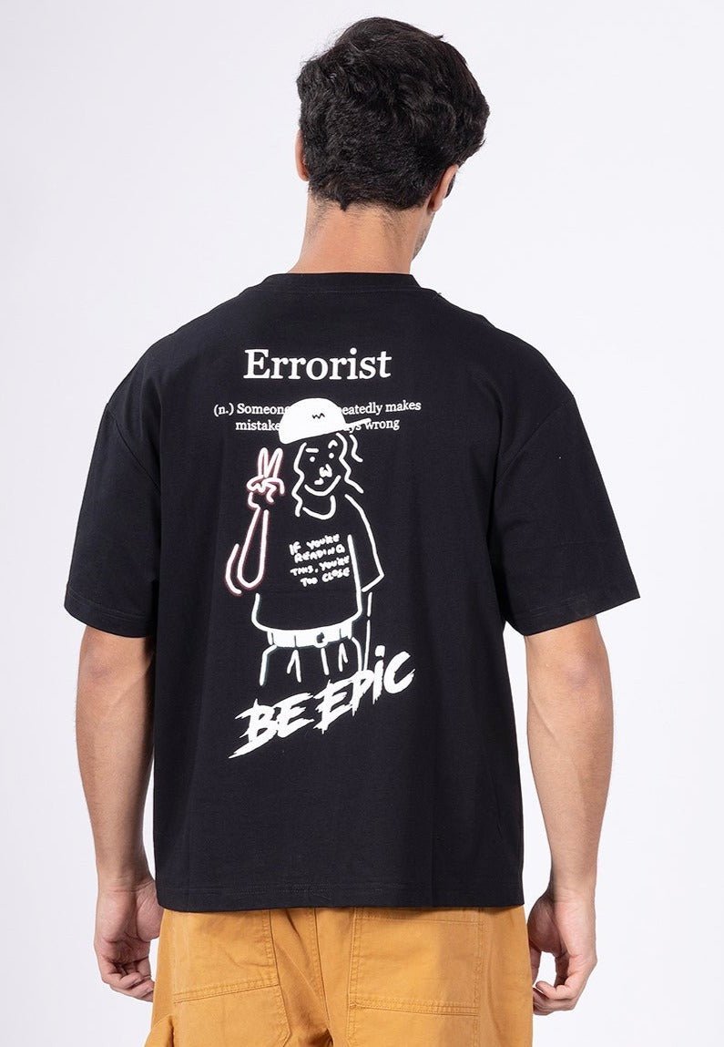 Be Epic Black tee Men - DIMEH