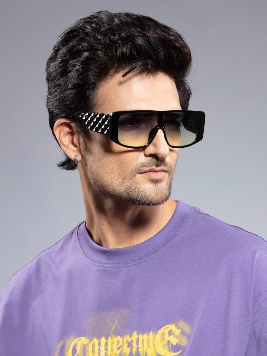 BLACK CUSHION SUNGLASS - DIMEH