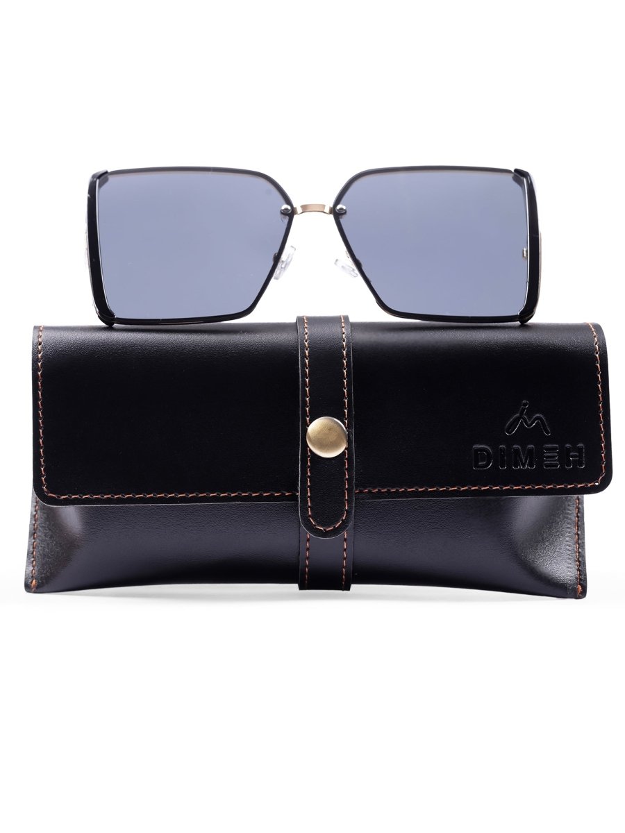 BLACK GILDED SUNGLASSES - DIMEH