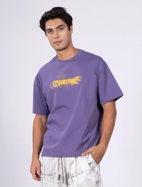 Collective Vibes Purple Tee - DIMEH