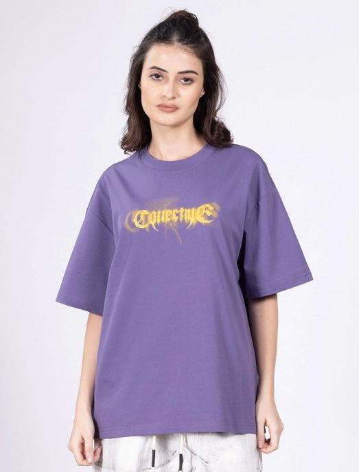 Collective Vibes Purple Tee - DIMEH