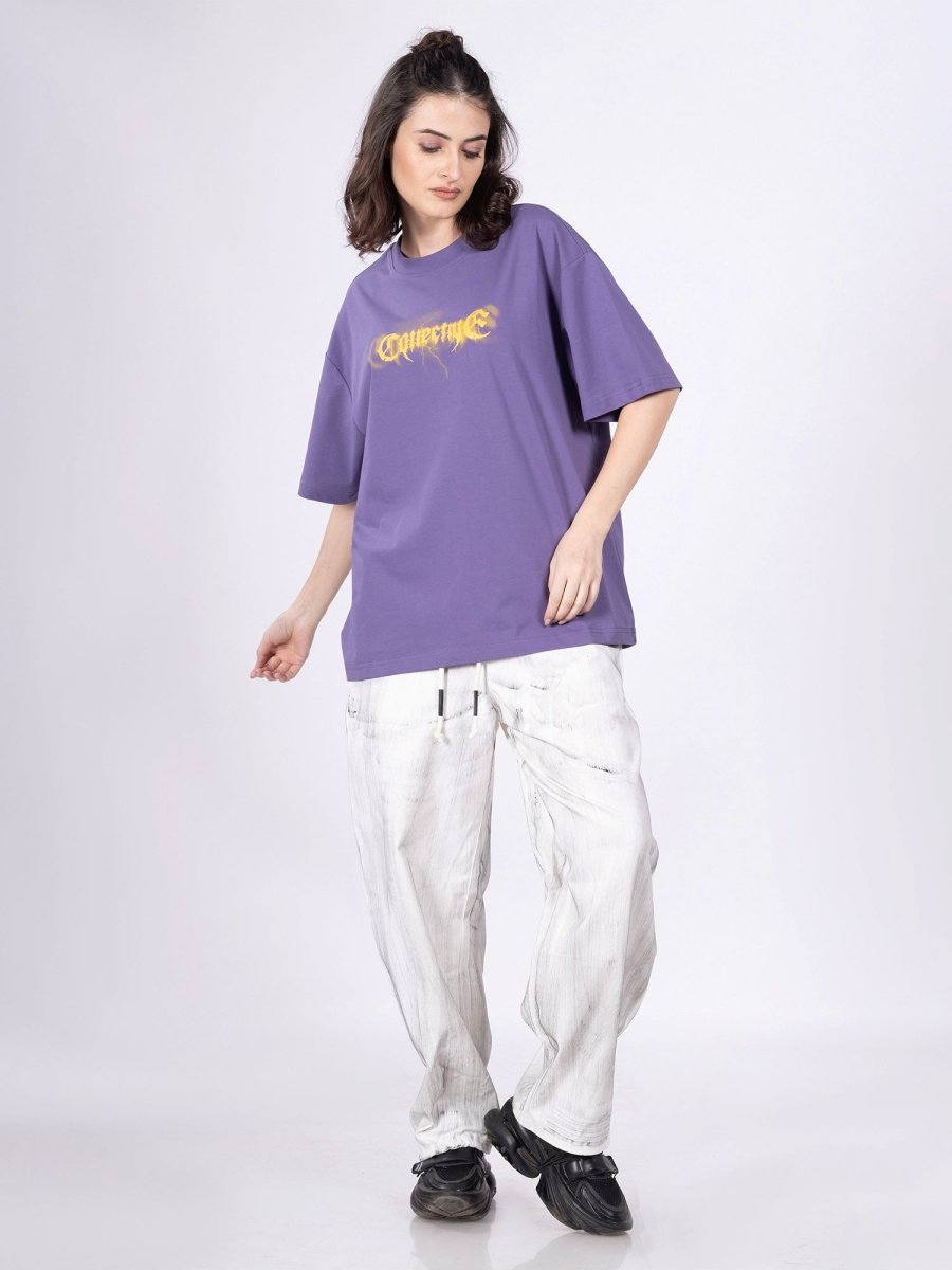 Collective Vibes Purple Tee - DIMEH