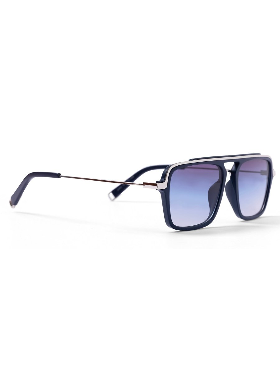 DEEP BLUE GLINT SUNGLASSES - DIMEH