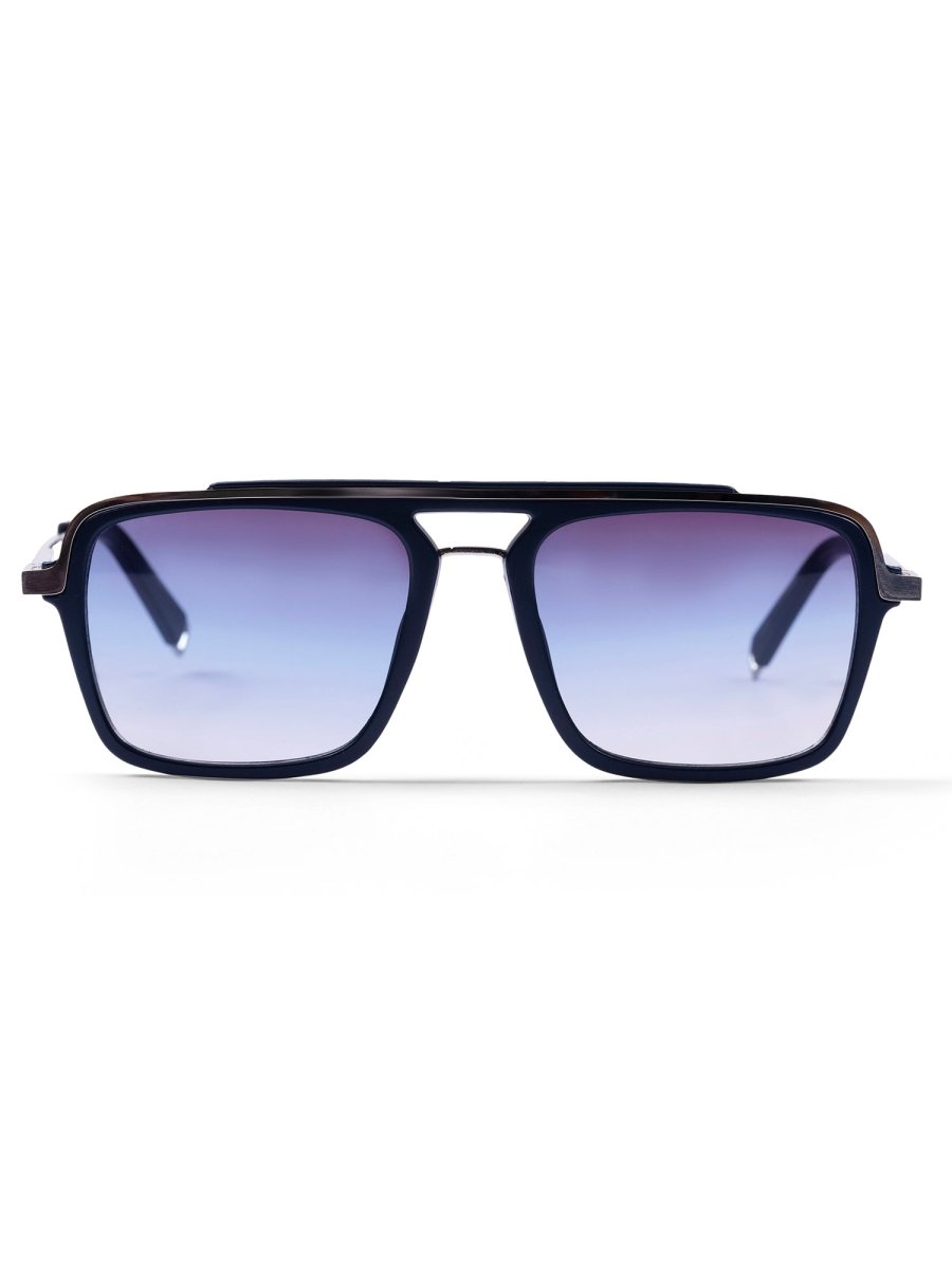 DEEP BLUE GLINT SUNGLASSES - DIMEH