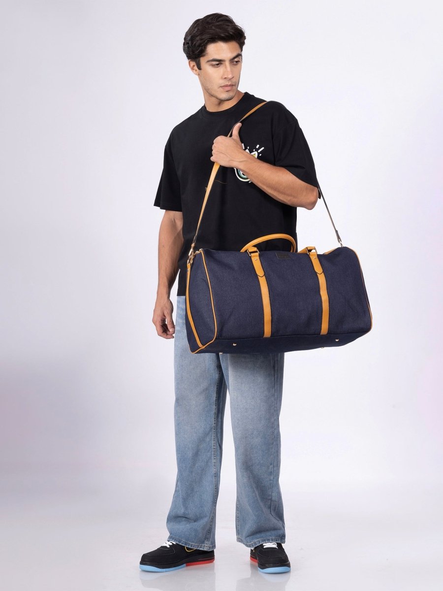 Denim Blues Duffle Bag - DIMEH