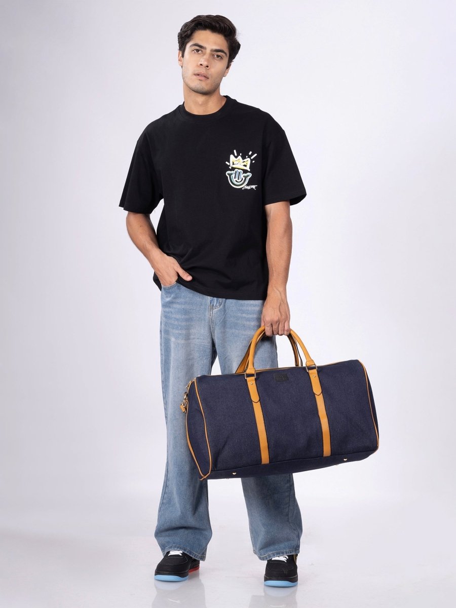 Denim Blues Duffle Bag - DIMEH