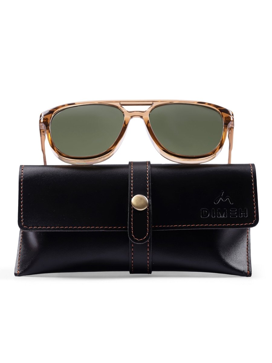 EMERALD GILDED SUNGLASSES - DIMEH