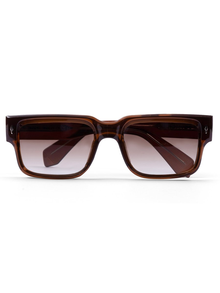 GLOSSY BROWN SUNGLASSES - DIMEH