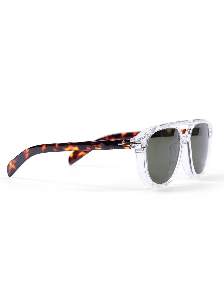 GREEN HORIZON CRYSTAL SUNGLASSES - DIMEH