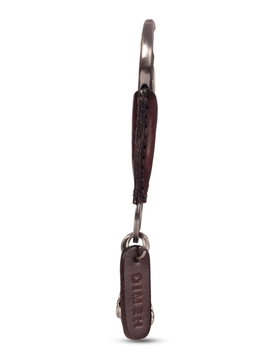 Leather Brown Keychain - DIMEH