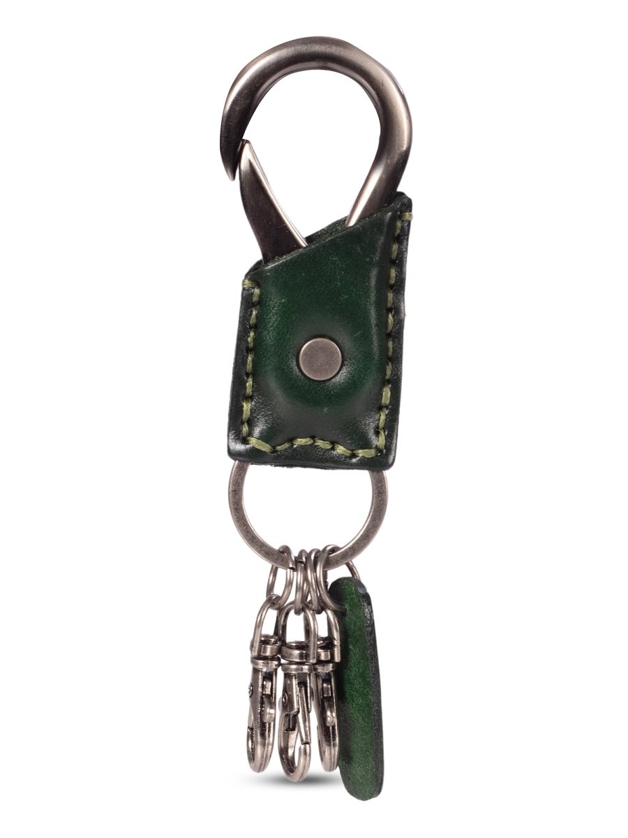 Leather Green Keychain - DIMEH