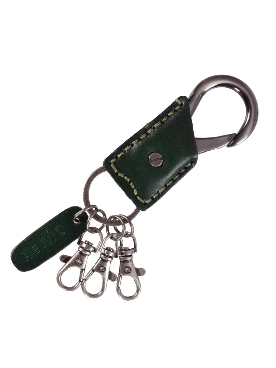 Leather Green Keychain - DIMEH