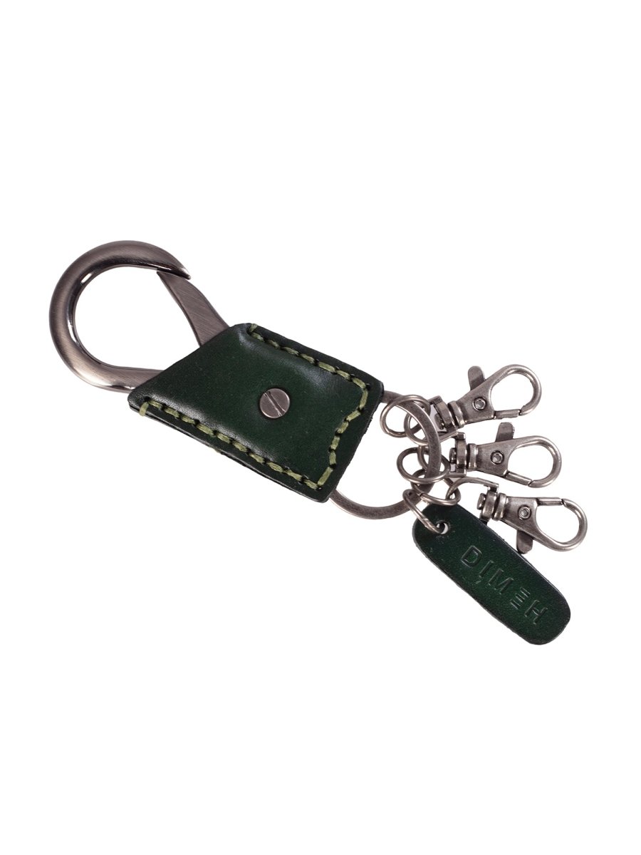 Leather Green Keychain - DIMEH