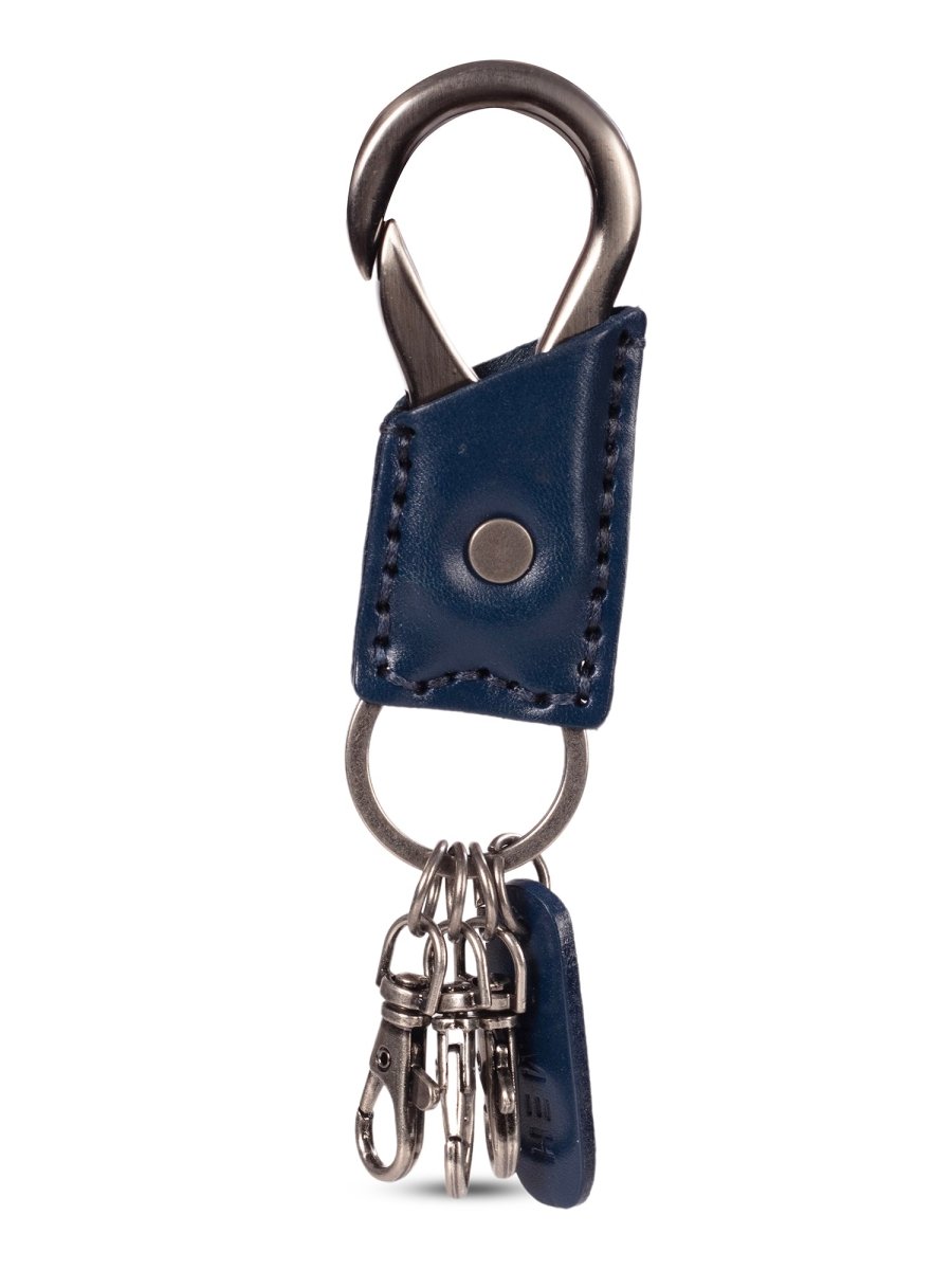 Leather Navy Keychain - DIMEH