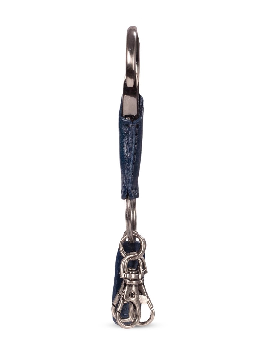 Leather Navy Keychain - DIMEH