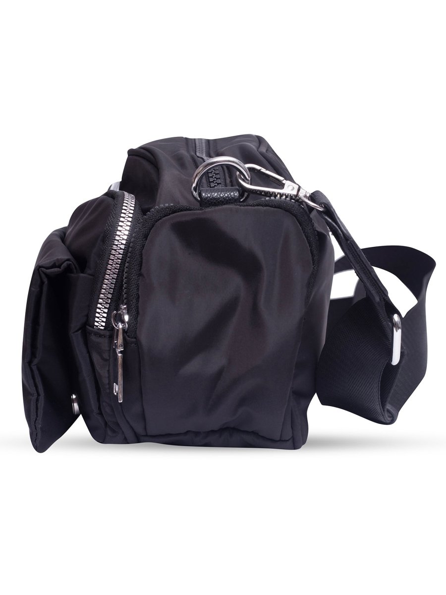 Modish Black Bum Bag - DIMEH