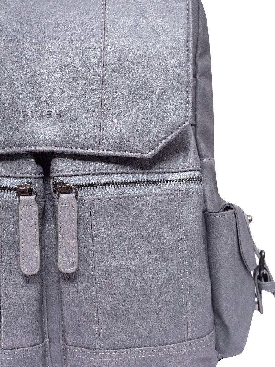 Multitasker Grey Backpack - DIMEH