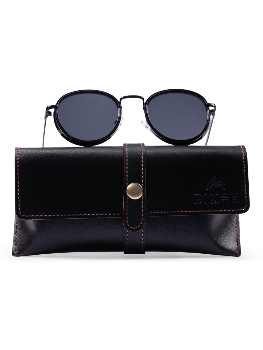 Onyx Round Sunglasses - DIMEH