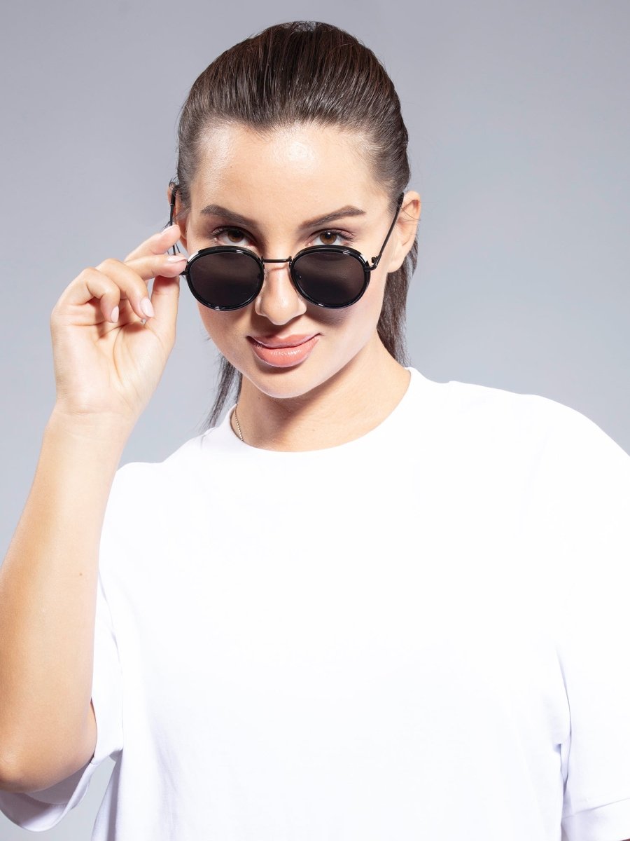 Onyx Round Sunglasses - DIMEH