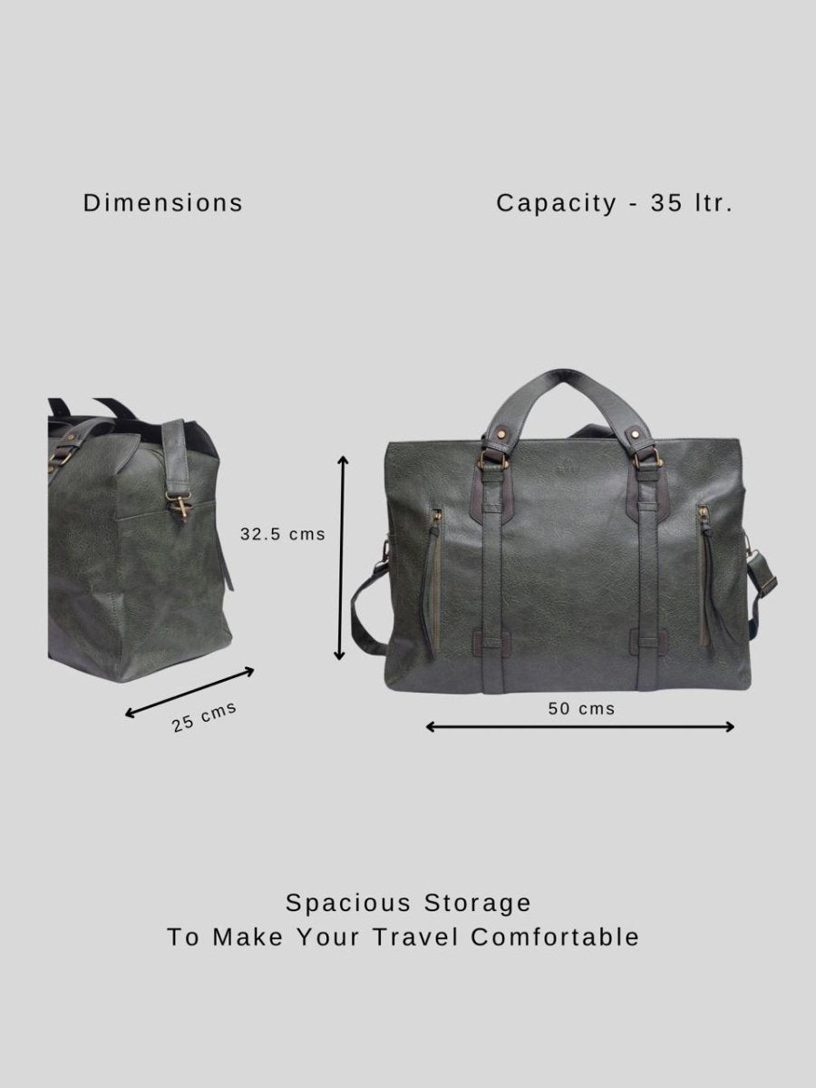 Roam Ready Grey Duffle Bag - DIMEH