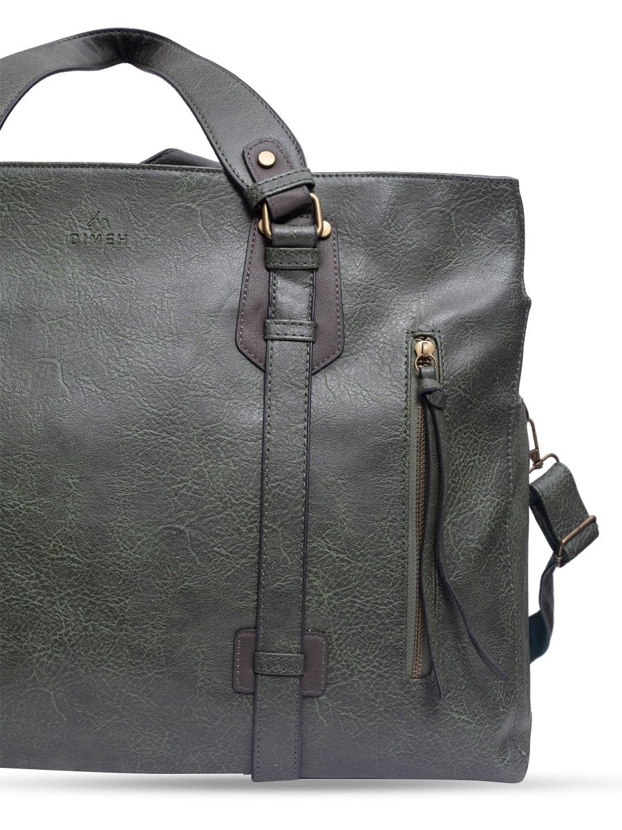 Roam Ready Olive Duffle Bag - DIMEH