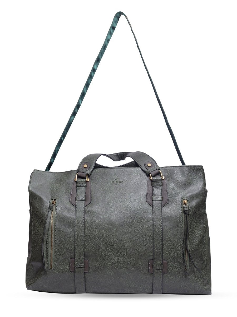 Roam Ready Olive Duffle Bag - DIMEH