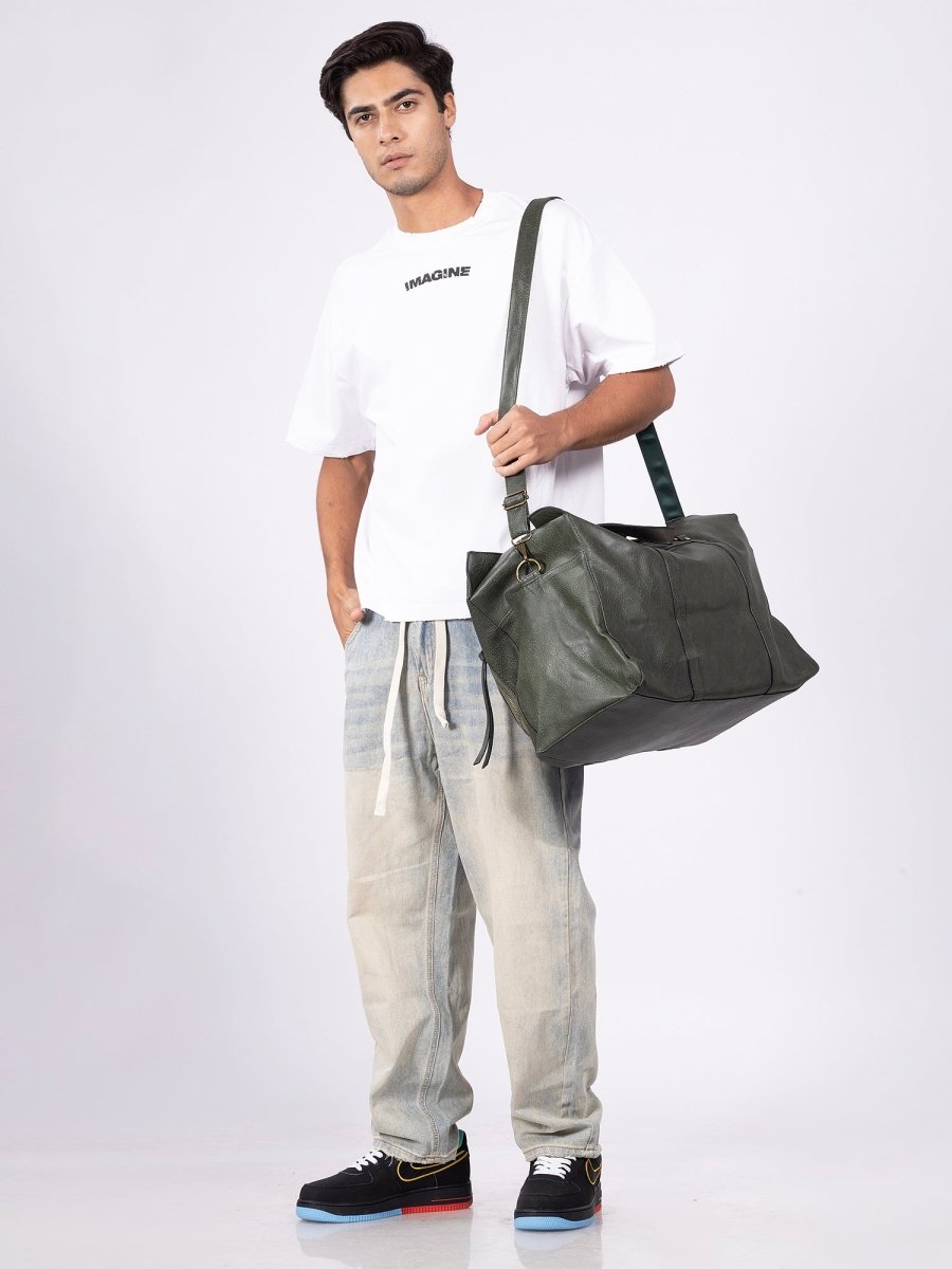 Roam Ready Olive Duffle Bag - DIMEH