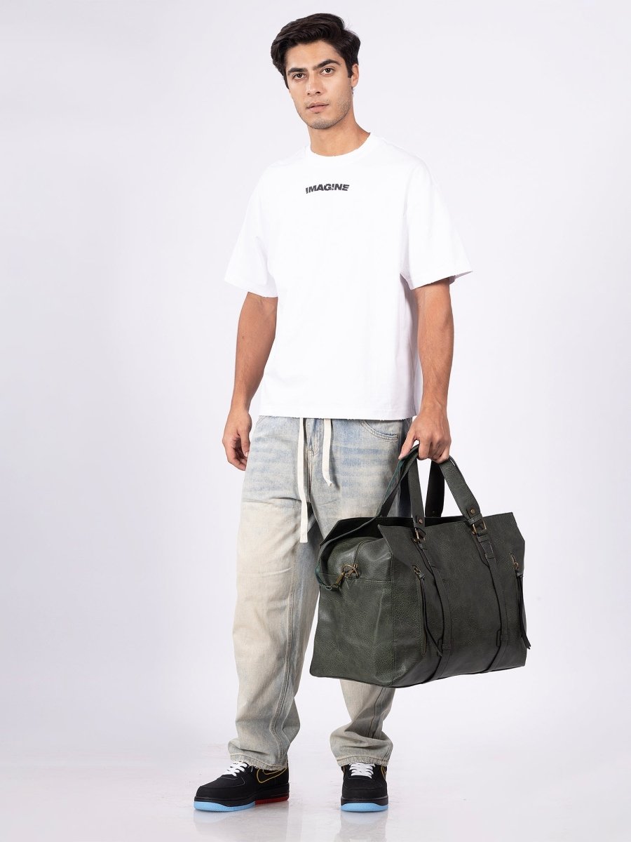 Roam Ready Olive Duffle Bag - DIMEH