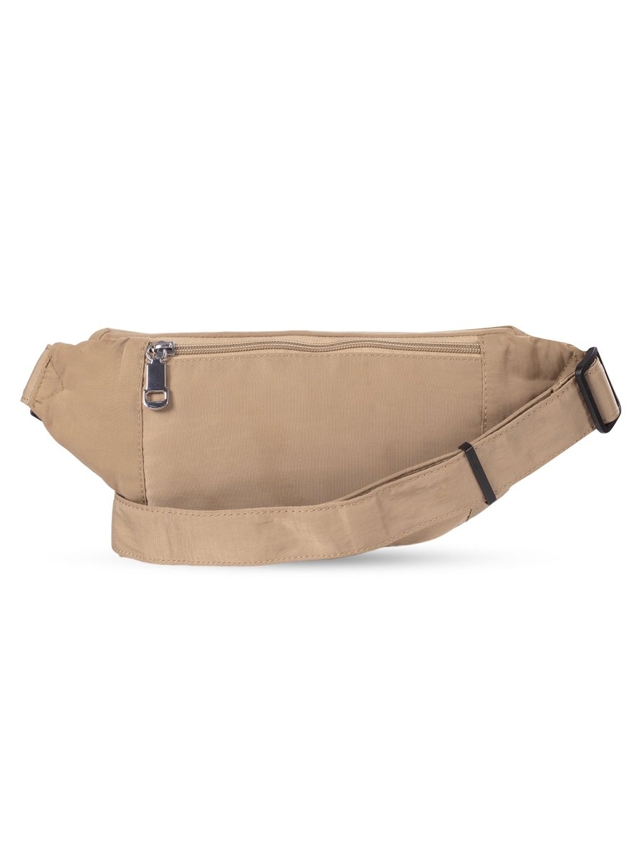 Sleek Sight Beige Bum Bag - DIMEH