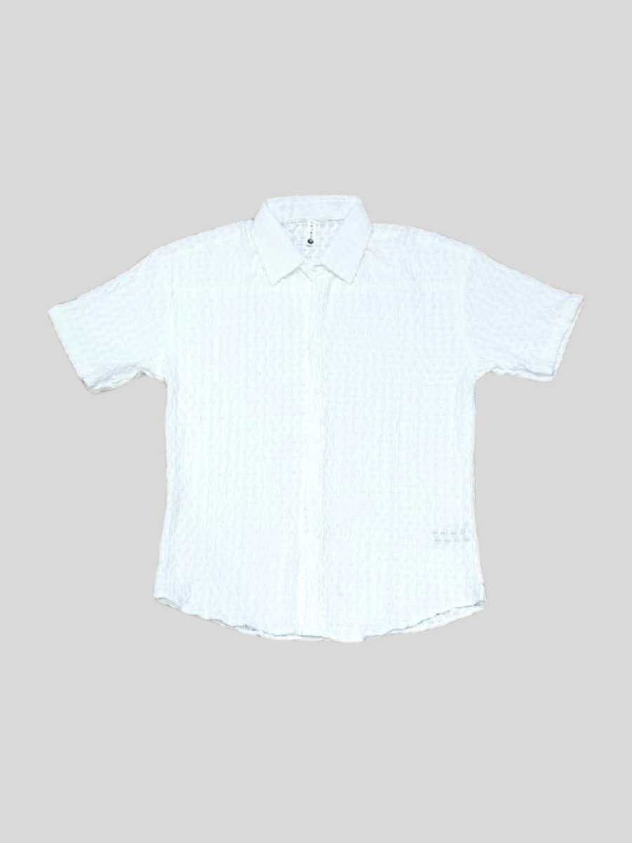 Snowflake Crush White Shirt - DIMEH