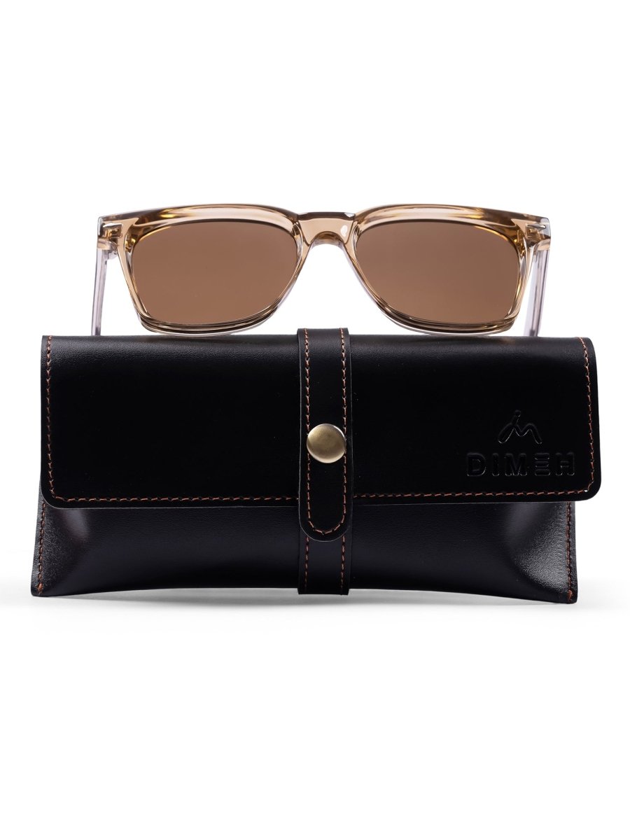 TOFFEE PRISM SUNGLASSES - DIMEH