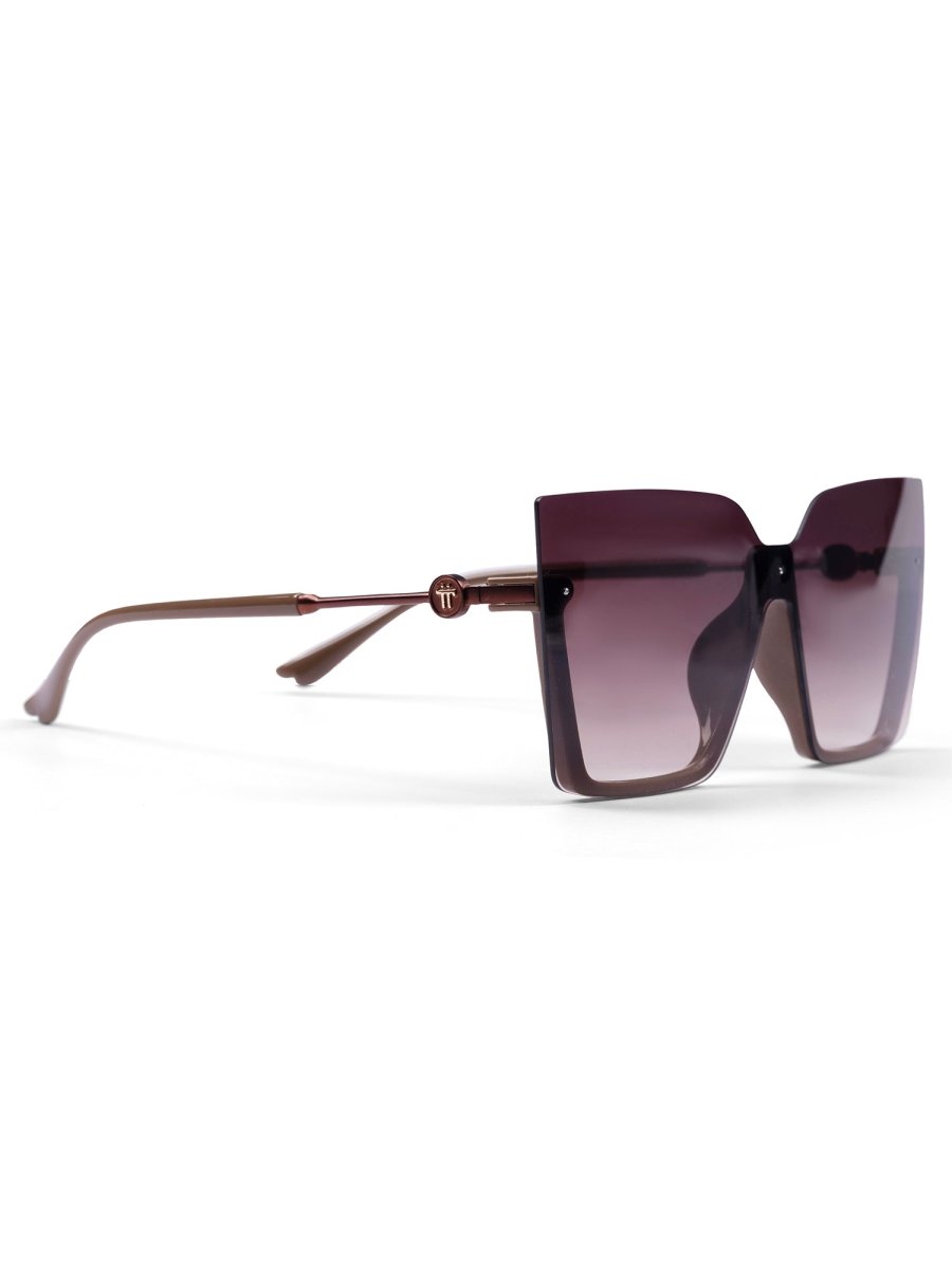 TRUFFLE BROWN SUNGLASSES - DIMEH