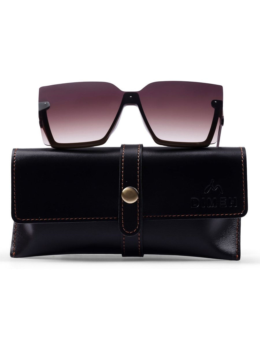 TRUFFLE BROWN SUNGLASSES - DIMEH