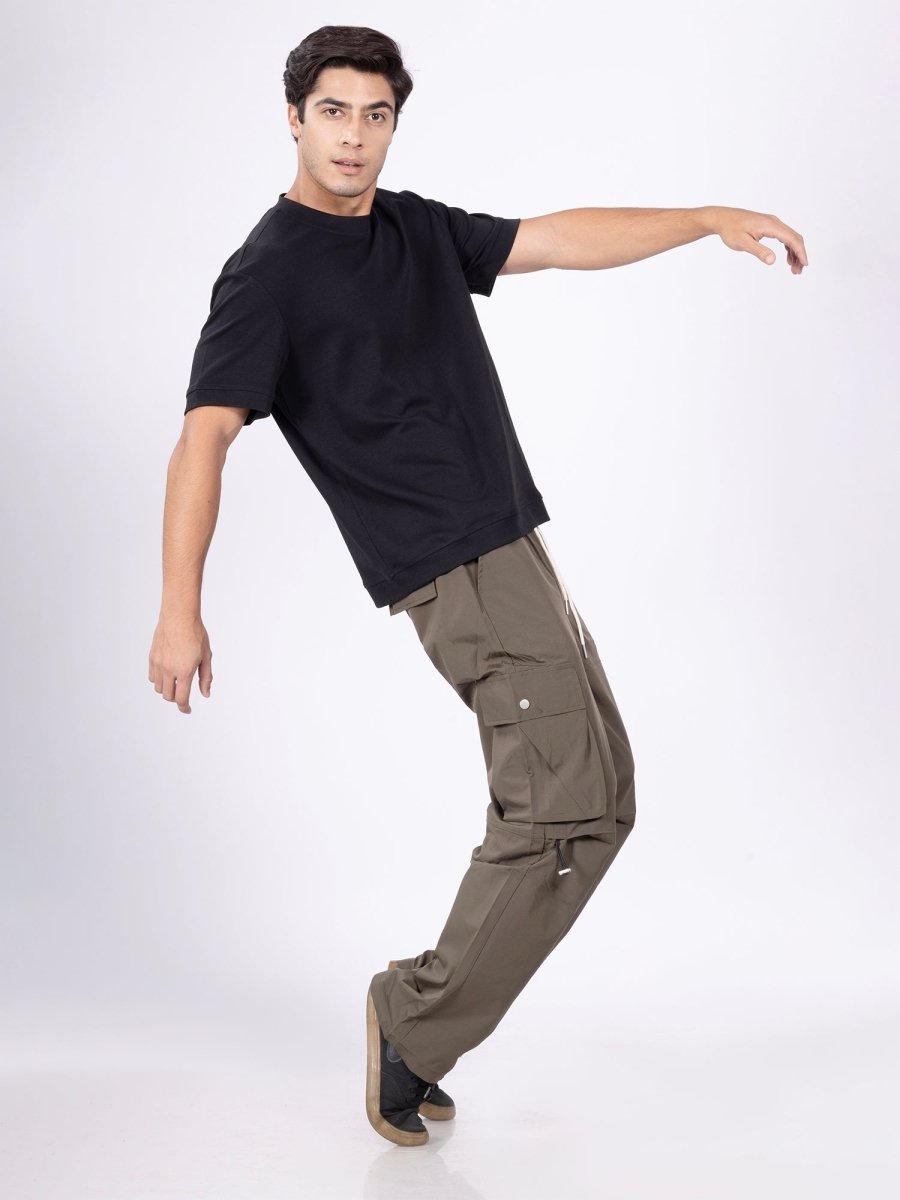 Urban Core Olive Parachute Pants - DIMEH