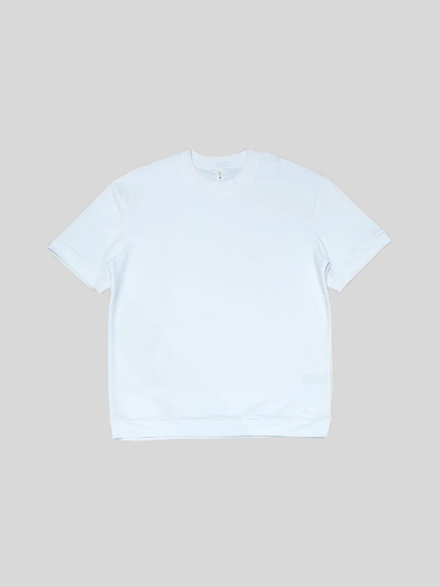 Urban Ease White Loose Fit Tee - DIMEH