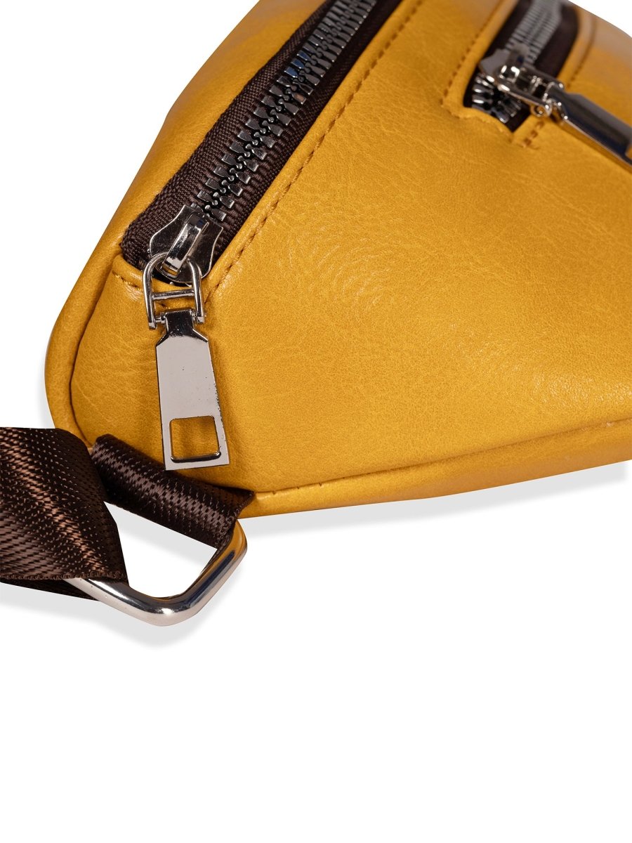 Varsity Mustard Bum Bag - DIMEH