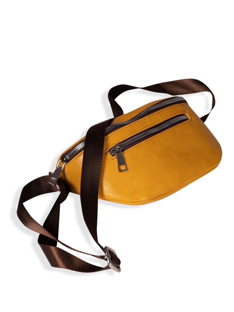 Varsity Mustard Bum Bag - DIMEH