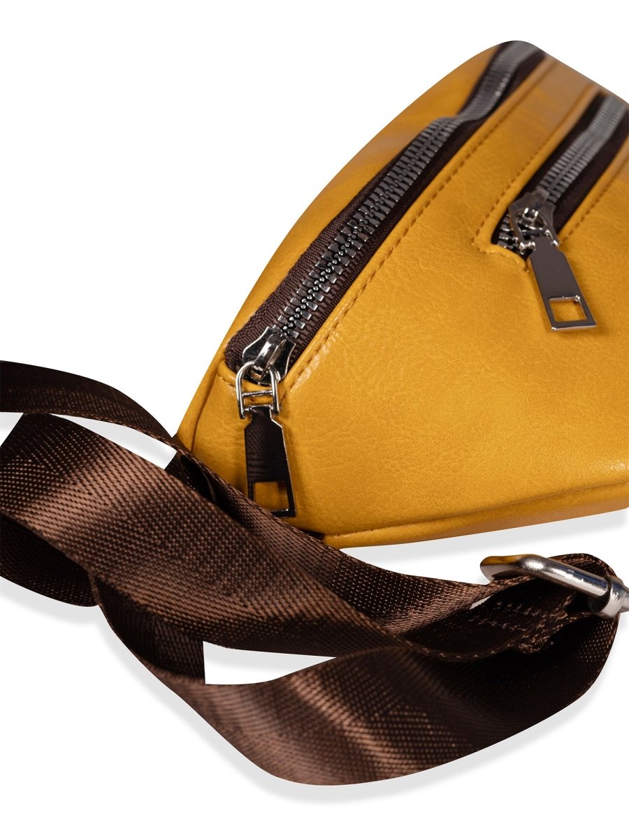 Varsity Mustard Bum Bag - DIMEH