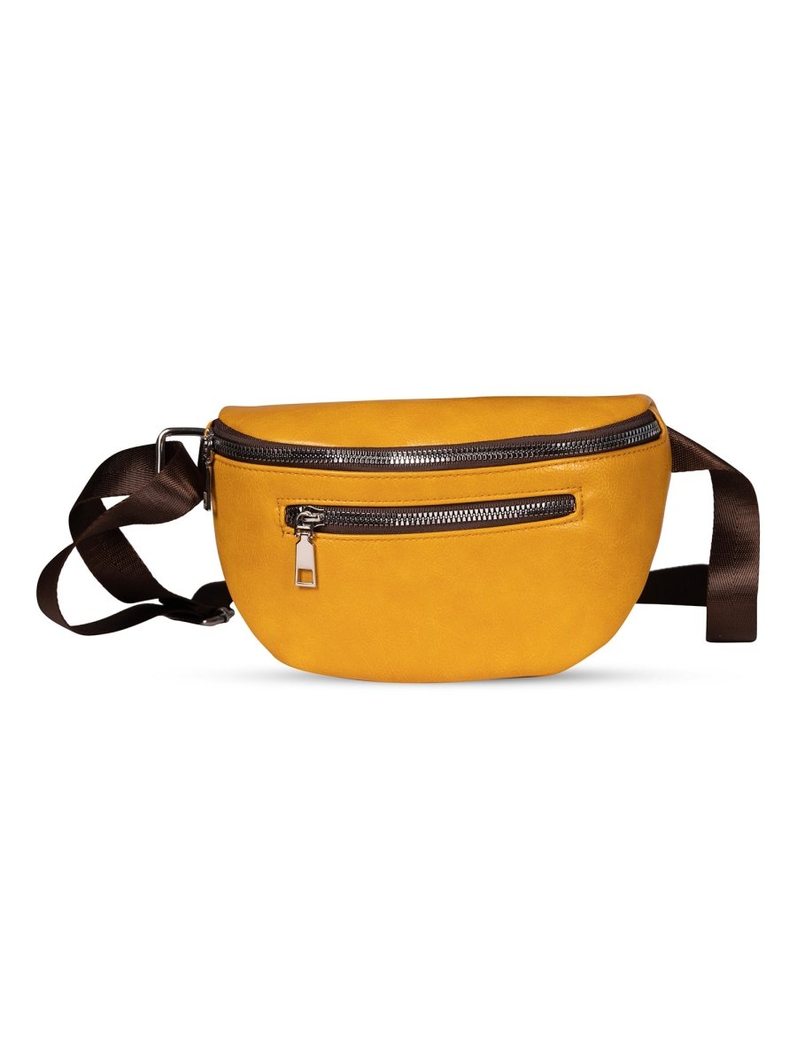 Varsity Mustard Bum Bag - DIMEH