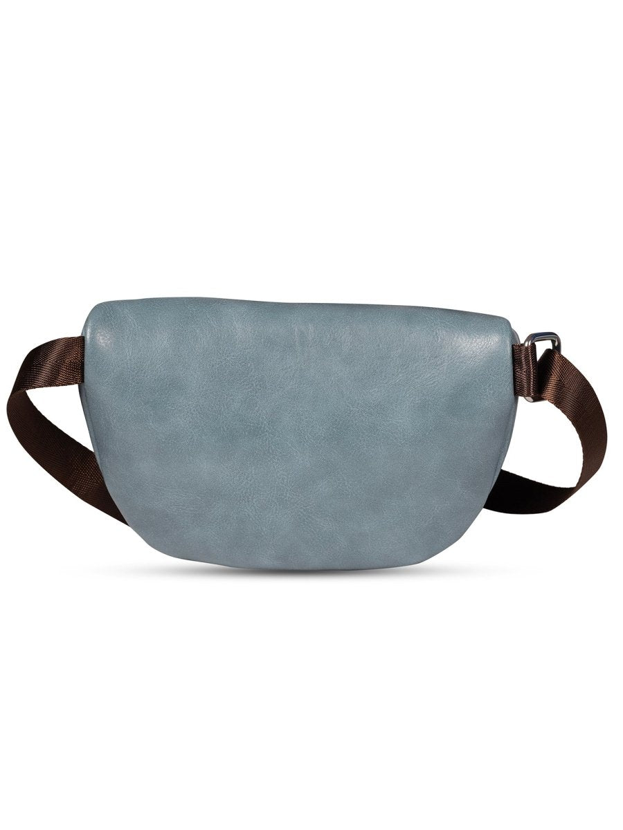 Varsity Slate Blue Bum Bag - DIMEH