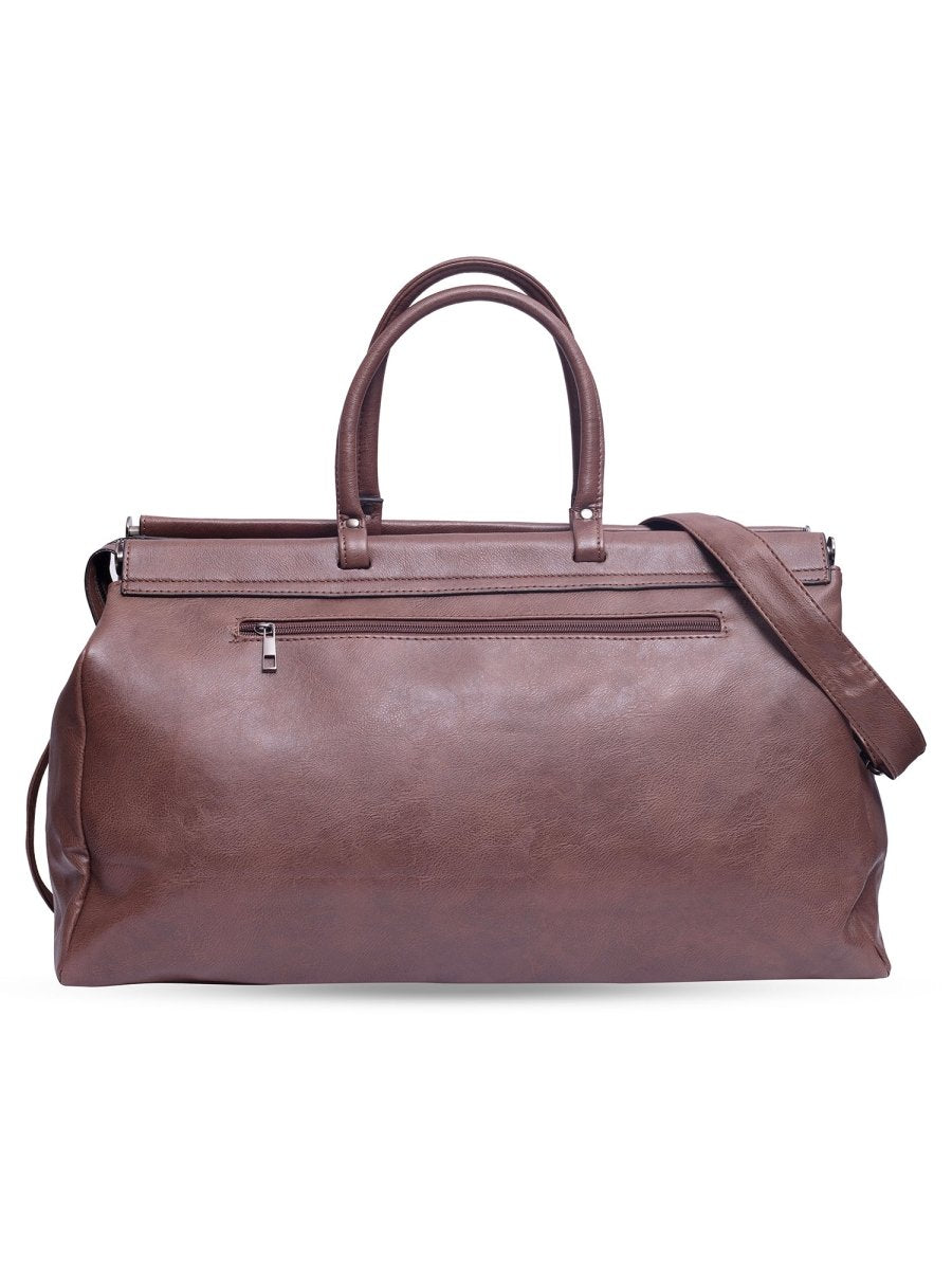 Vintage Brown Duffle Bag - DIMEH