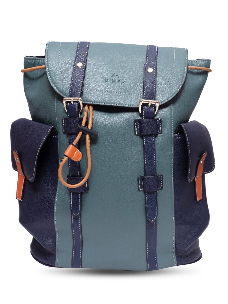 VividVoyager Green Backpack - DIMEH