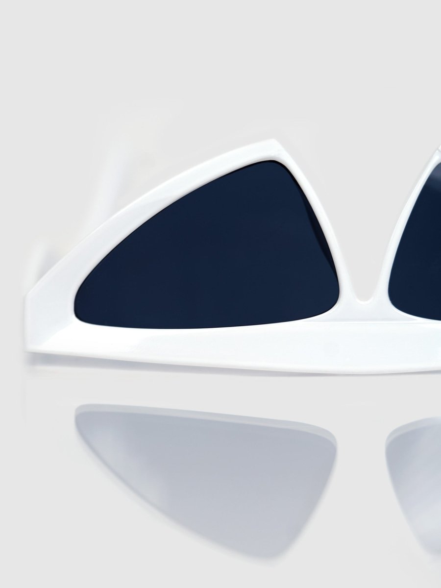 NINJA WHITE SUNGLASS - DIMEH