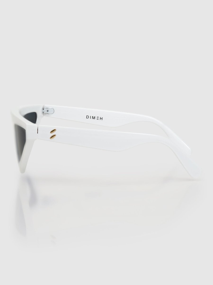 NINJA WHITE SUNGLASS - DIMEH